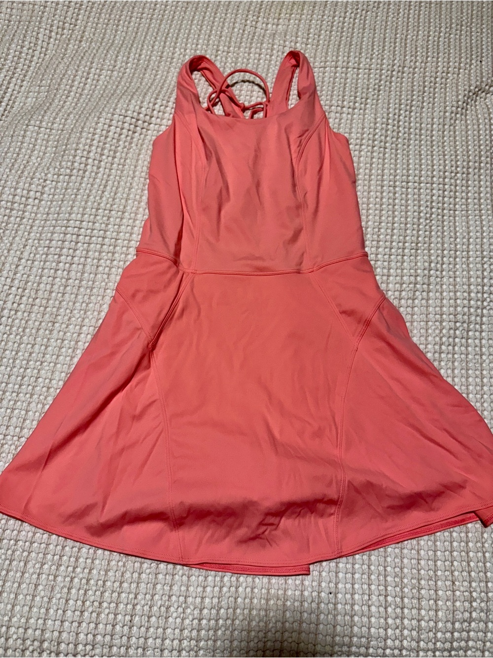 Women’s Coral Pink Athletic Dress